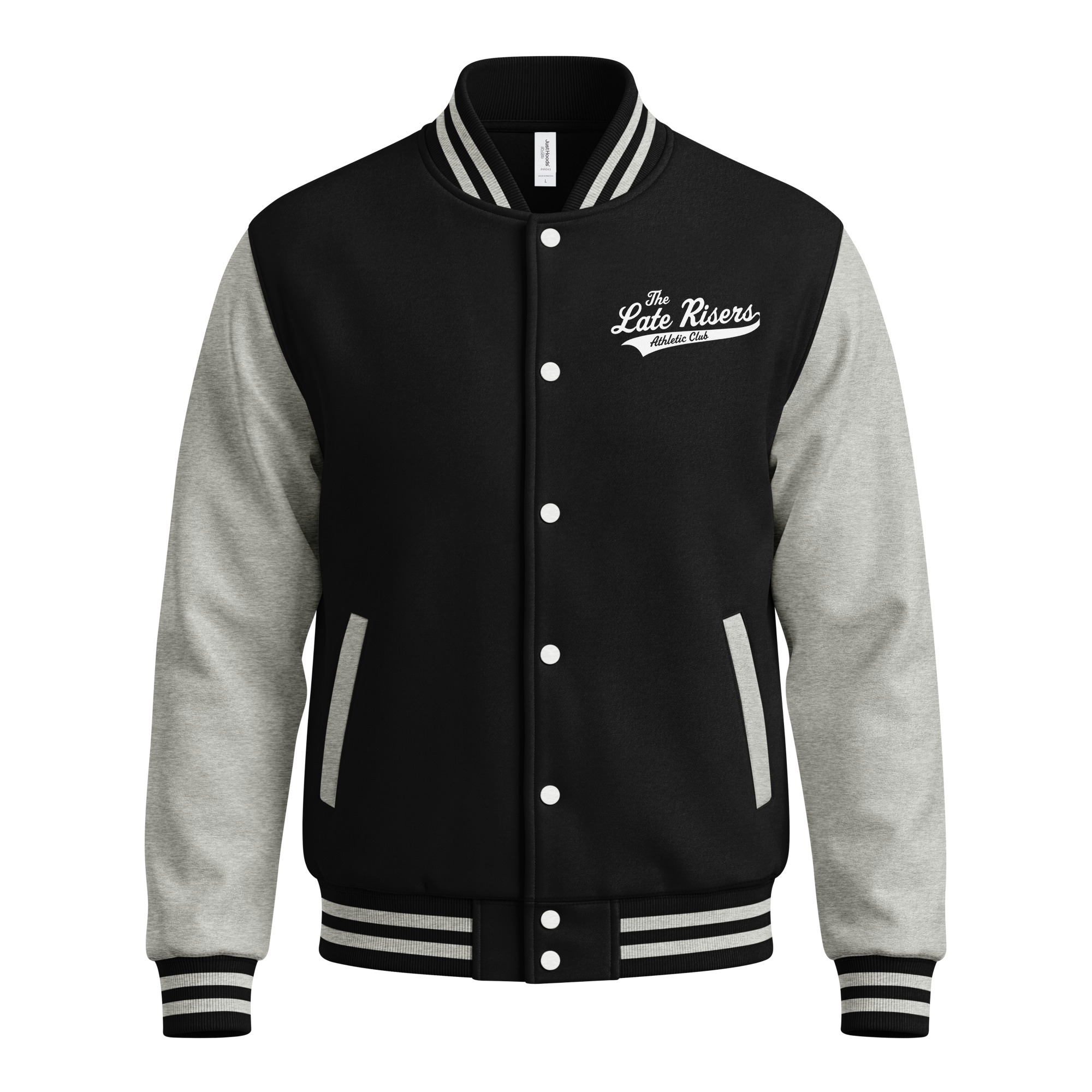 Late Risers - Varsity Letterman Jacket - Image 2