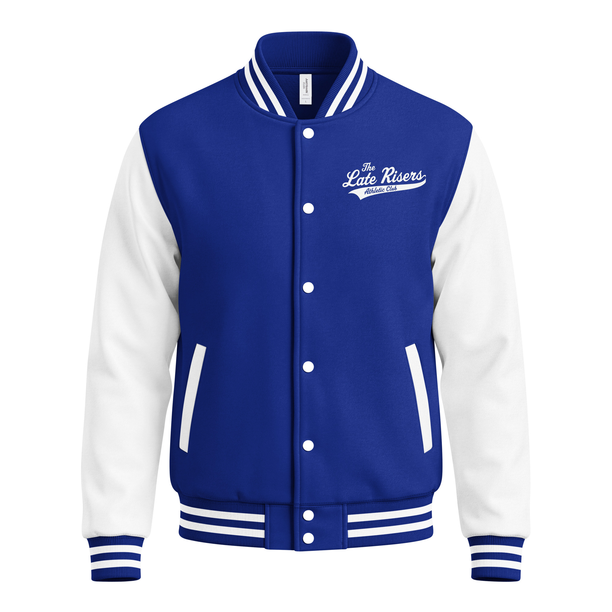 Late Risers - Varsity Letterman Jacket - Image 3