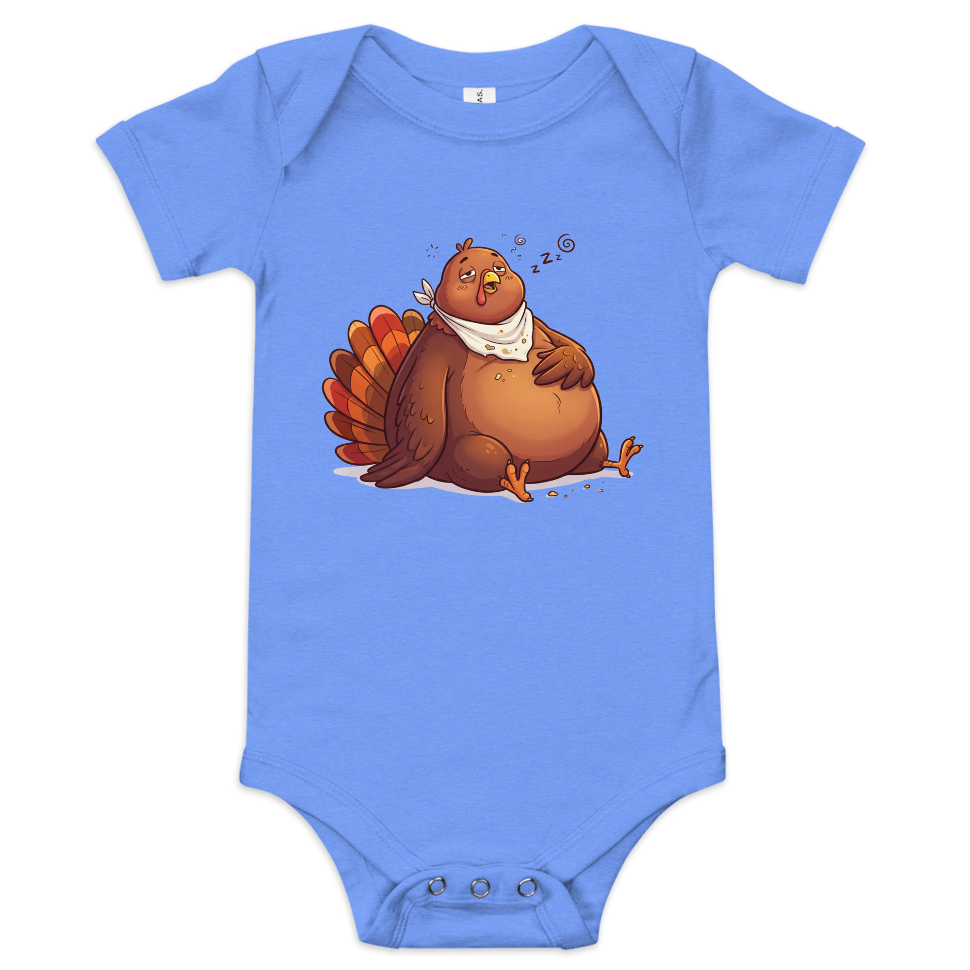 Turkey Baby short sleeve one piece - Image 2