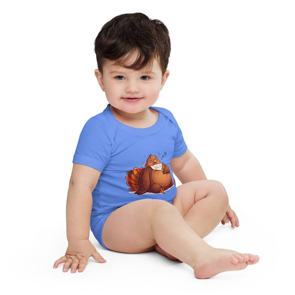 Turkey Baby short sleeve one piece