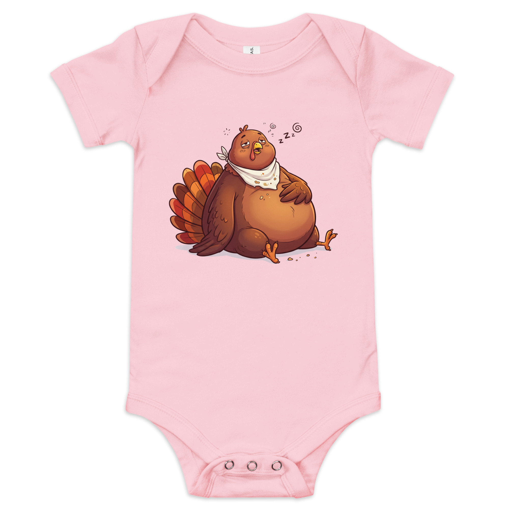 Turkey Baby short sleeve one piece - Image 5