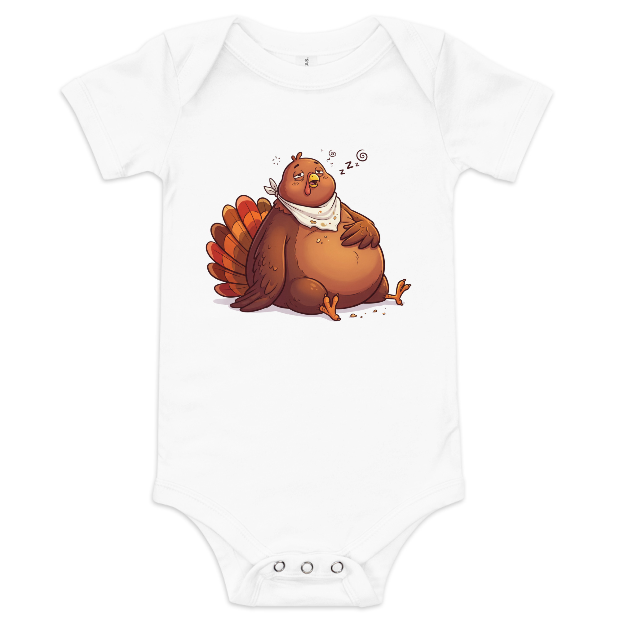 Turkey Baby short sleeve one piece - Image 8