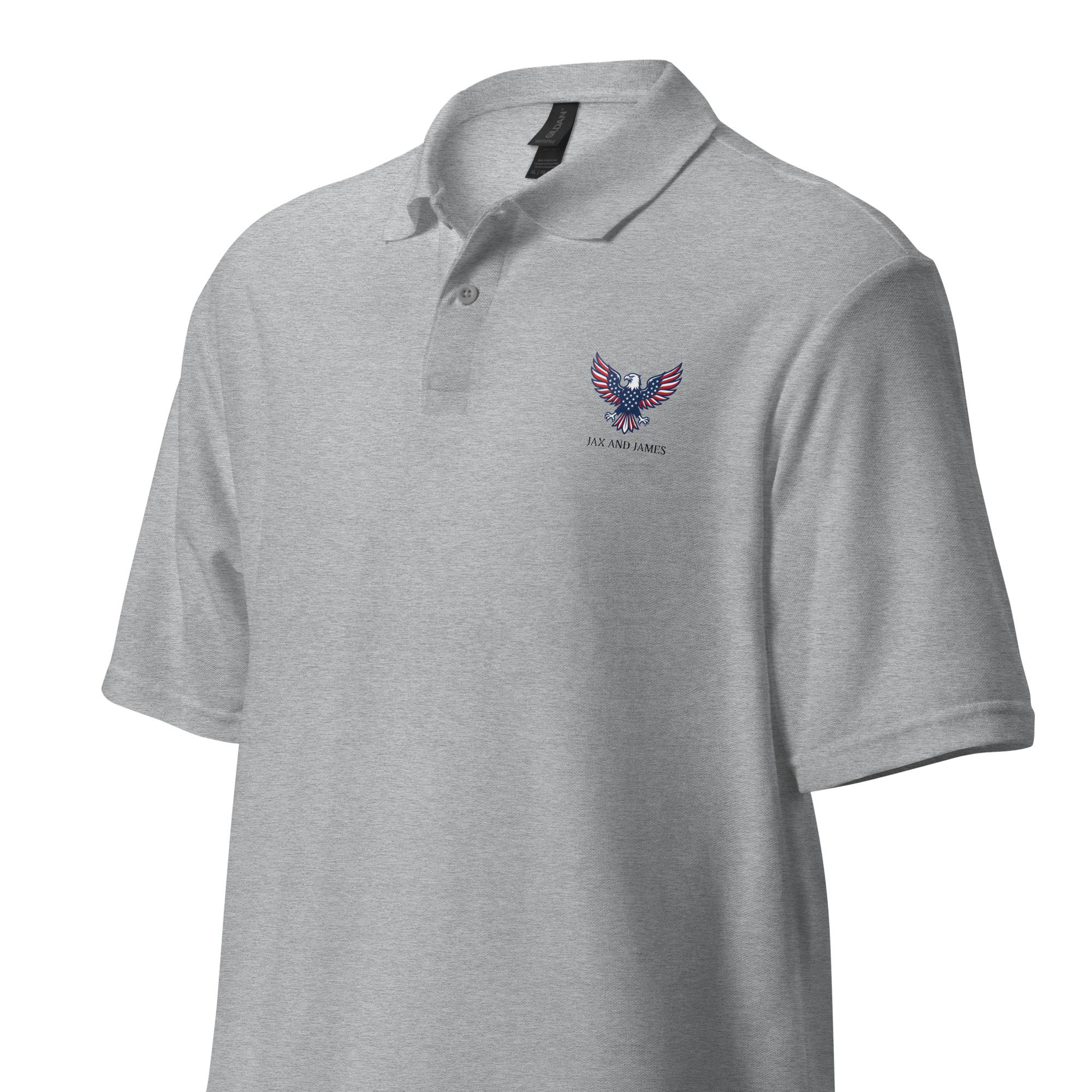 USA Eagle Badge Polo - Image 4