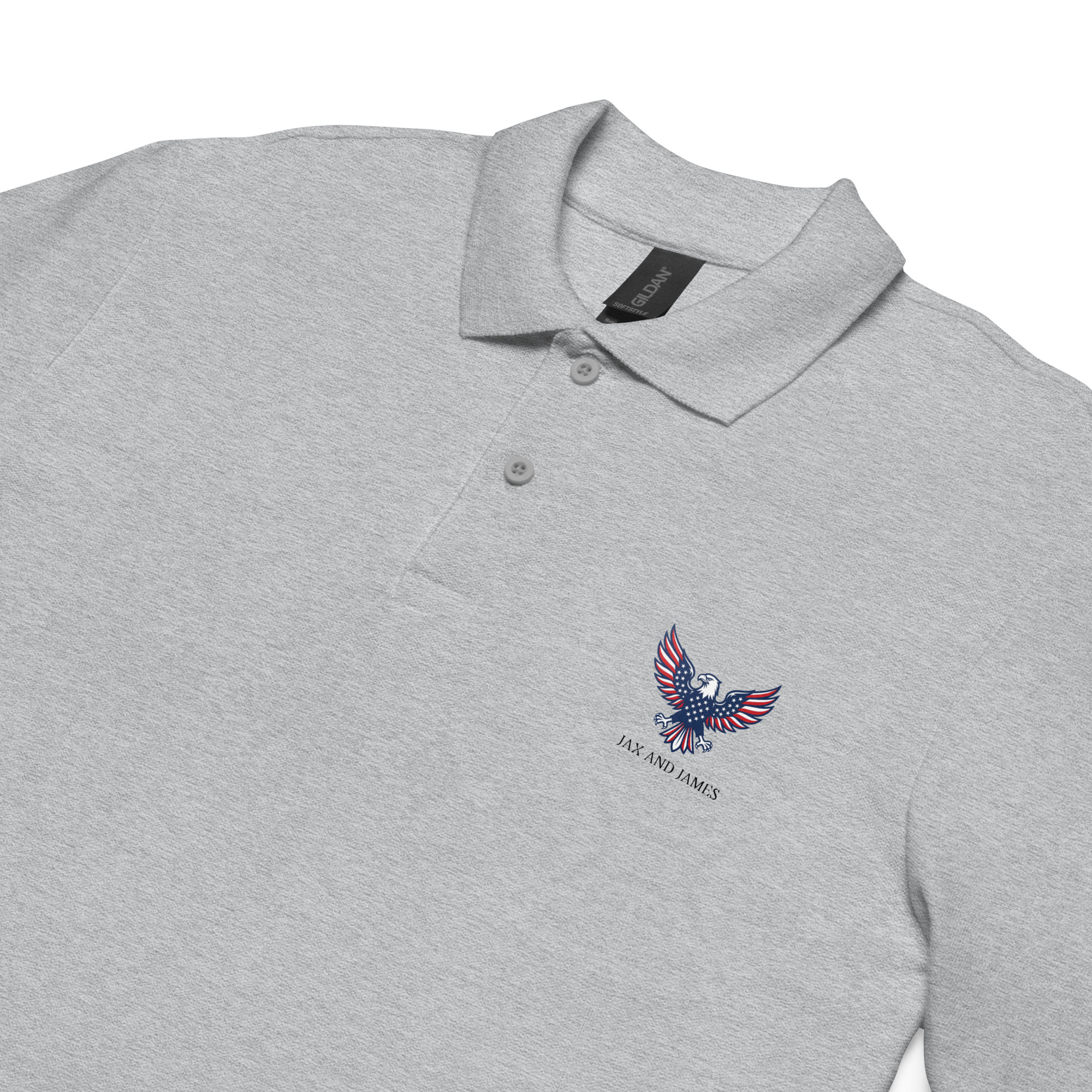 USA Eagle Badge Polo - Image 5